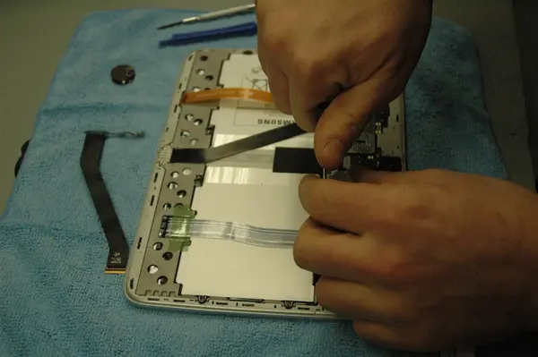 Hands-on computer repair work